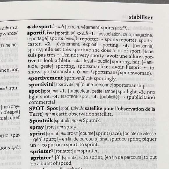 Larousse English French and English French Dictionary - Picture 4 of 4